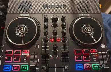 DJ Controller Numark Party Mix  Light + Speakers
