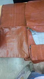 Coprisedili su misura in pelle Fiat 600 D Epoca