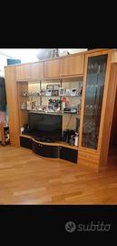 Mobile soggiorno + tavolo con 4 sedie