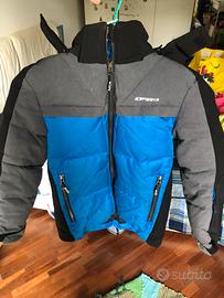 Giacca da sci bambino+manopole-8 anni