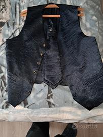 gilet+ cravatta elegante coordinato da cerimonia 