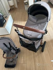 Duo passeggino e carrozzina cybex priam platinim