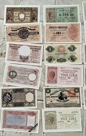 Banconote Facsimile del Regno d' Italia e colonie
