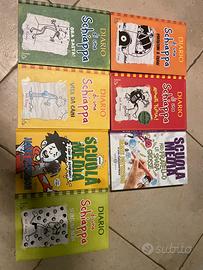 7 libri diario di una schiappa