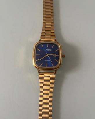 Casio Vintage AQ-230 Gold & Blue (orologio)