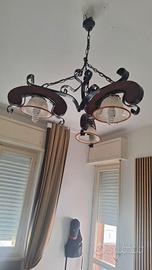 Lampadario e Lampada a sospensione Rustici