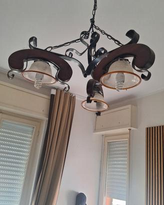 Lampadario e Lampada a sospensione Rustici