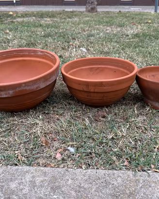 3 Vasi in terracotta