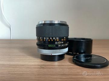 CANON FD 100MM F2.8 CHROME NOSE