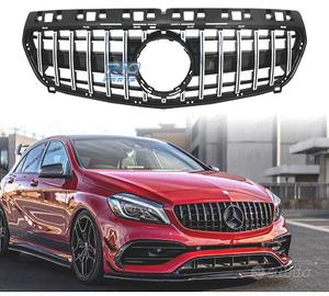 GRIGLIA MERCEDES CLASSE A W176 A45 12-15 CROMO NER