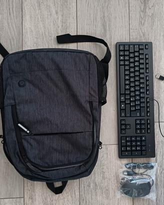 Kit HP (zaino - tastiera - mouse)