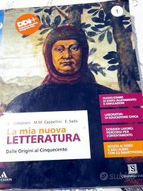 Libro La mia nuova letteratura dalle origini al 50