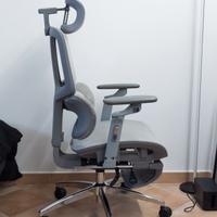 Sedia ufficio Musso H80 Pro Grigia