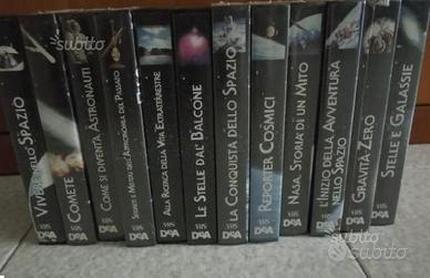 12 video cassette VHS di Universo-Grande Enciclope
