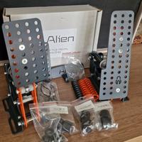 Alien 2 pedali Elastomeri+ Molle Pedaliera Esport