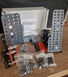 Alien 2 pedali Elastomeri+ Molle Pedaliera Esport