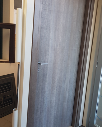 Porta rovere grigio rusticato laminato 80x210
