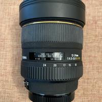Sigma 12-24 f4.5-5.6 compatibile canon