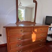 Specchiera e comodini