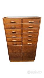 Splendida Cassettiera Vintage anni '50/'60 in Rov