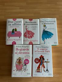 Lotto 5 Libri Felicia Kingsley Perfette Condizioni