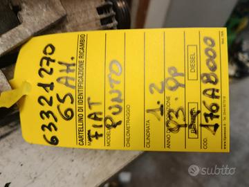ALTERNATORE FIAT PUNTO 1.2 BENZ 1993-99 14 V 65A P