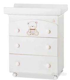 Fasciatoio Cassettiera Italbaby "Mon Amour"