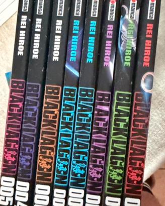 black lagion 1-8 planet manga