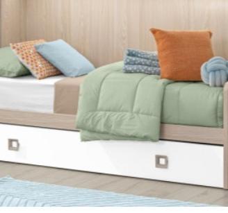 Letto singolo nuovo Struttura con letto estraibile