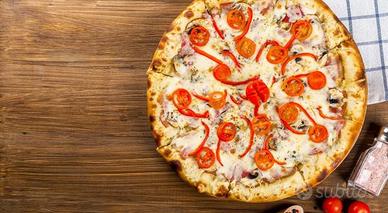 Pizzeria asporto fronte strada