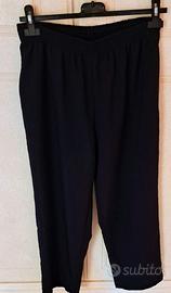 PANTALONI LEGGERI COLORE NERO, TG. XL