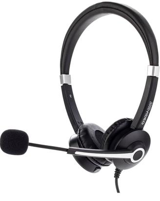 Cuffie + micro con jack per PC e lettori musicali