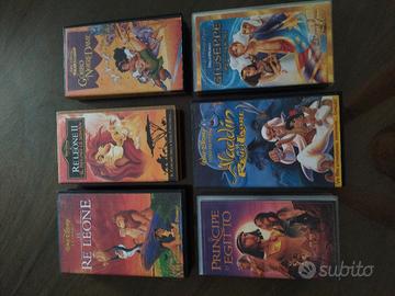 videocassette originali Walt Disney 
