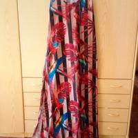 Vestito lungo estivo multicolor F**k