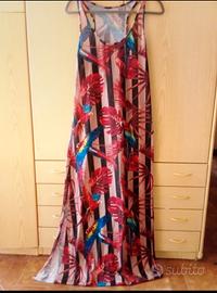 Vestito lungo estivo multicolor F**k