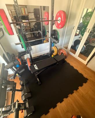 Home gym palestra pavimento tappeto 1mq 6pz sidea