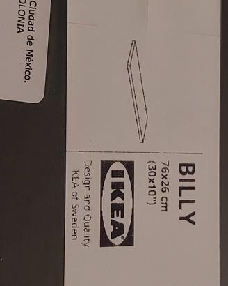 mensola ikea billy