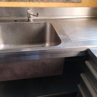 Lavello 1 vasca inox