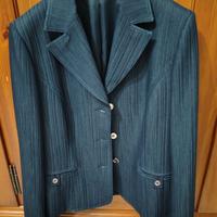 Giacca tailleur donna blu