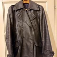 Giacca di pelle nera di Gazzarrini