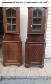 mobile bar angoliere scrittoio in legno 