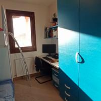 Cameretta bianca e azzurra h 231