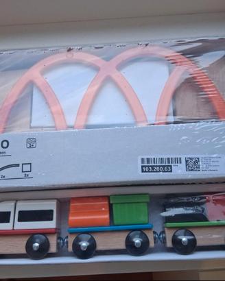 Set trenino ikea nuovo