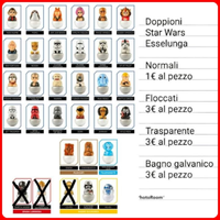 Rollinz 3.0 Star wars Esselunga ricambi doppioni