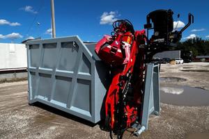 CONTAINER NUOVO SCARRABILE A CIELO APERTO CON G