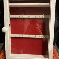 Bacheca portachiavi antichizzata