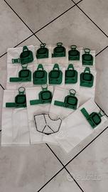 14 sacchetti folletto vk140 vk150 più  griglia