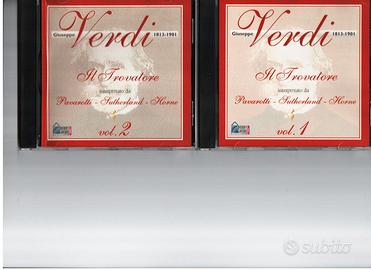 CD di 5 Opere liriche di Giuseppe Verdi (nuovi)