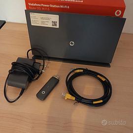 Modem Vodafone Power Station Router + Chiavetta