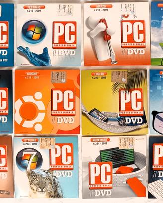 PC Professionale 2009 – Lotto 11 riviste + 12 DVD